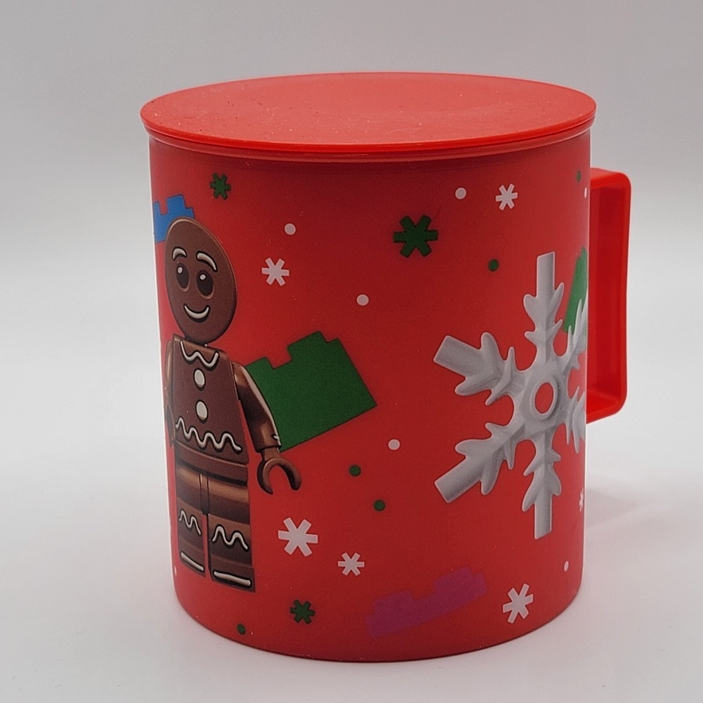 Lego Christmas Coffee/hot Cocoa Cup With Lid